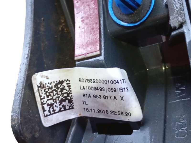 Recambio de aletin trasero derecho para audi q2 (gab, gag) 1.6 tdi referencia OEM IAM   