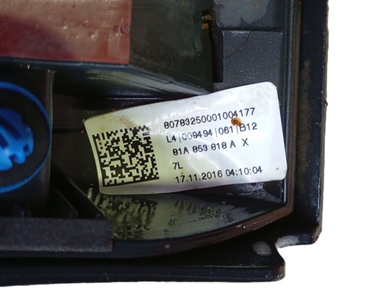 Recambio de aletin trasero izquierdo para audi q2 (gab, gag) 1.6 tdi referencia OEM IAM   