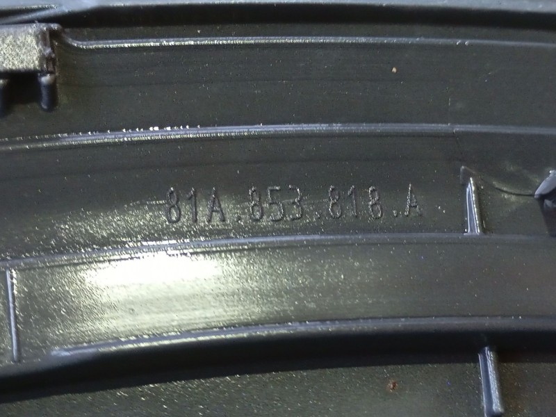 Recambio de aletin trasero izquierdo para audi q2 (gab, gag) 1.6 tdi referencia OEM IAM   