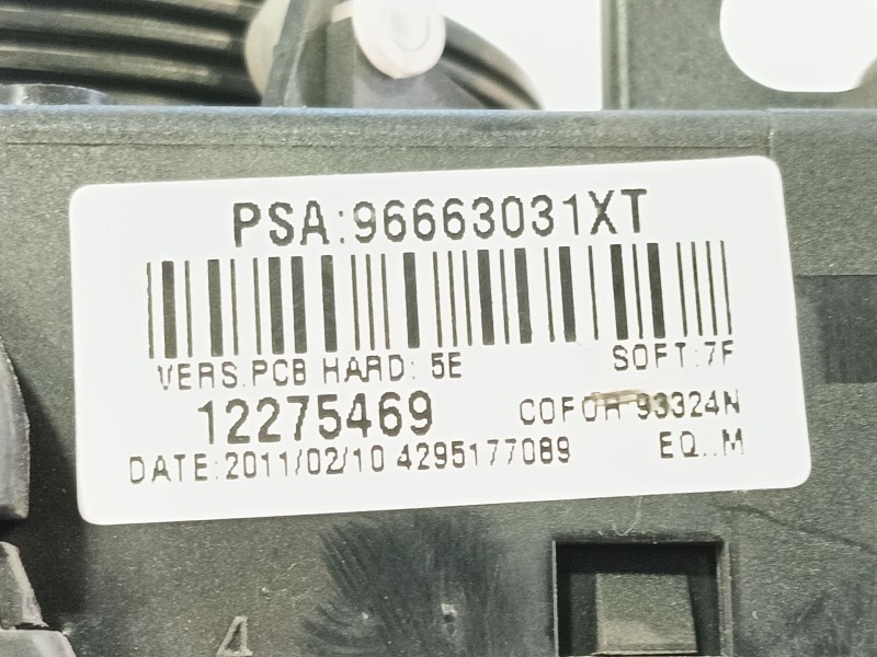 Recambio de mando multifuncion para citroën berlingo / berlingo first furgoneta/monovolumen (m_) 1.6 hdi 75 (mb9hw) referencia O