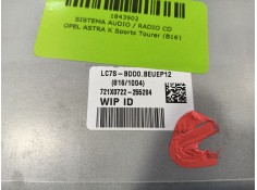 Recambio de sistema audio / radio cd para opel astra k sports tourer (b16) 1.6 cdti (35) referencia OEM IAM    2