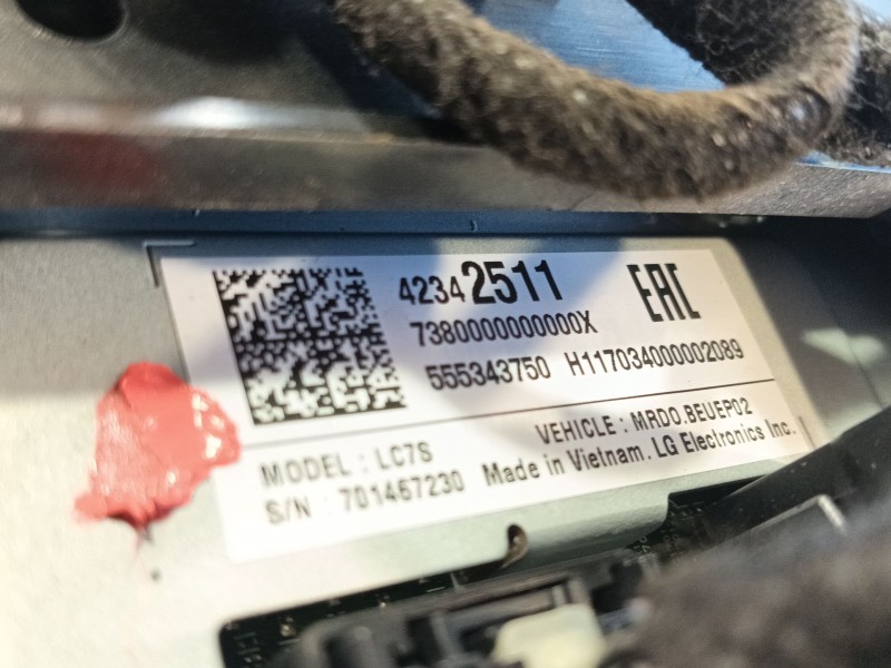 Recambio de pantalla multifuncion para opel astra k sports tourer (b16) 1.6 cdti (35) referencia OEM IAM   