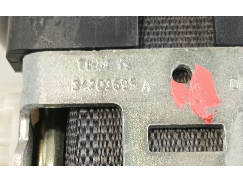 Recambio de cinturon seguridad trasero derecho para opel astra k sports tourer (b16) 1.6 cdti (35) referencia OEM IAM   