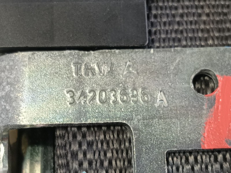 Recambio de cinturon seguridad delantero derecho para opel astra k sports tourer (b16) 1.6 cdti (35) referencia OEM IAM   