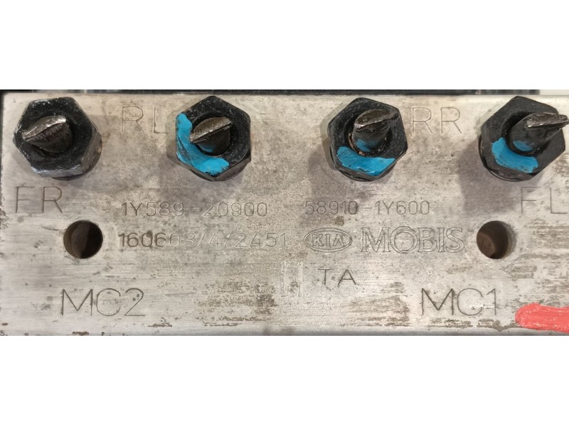 Recambio de abs para kia picanto ii (ta) 1.0 referencia OEM IAM 589101Y600  