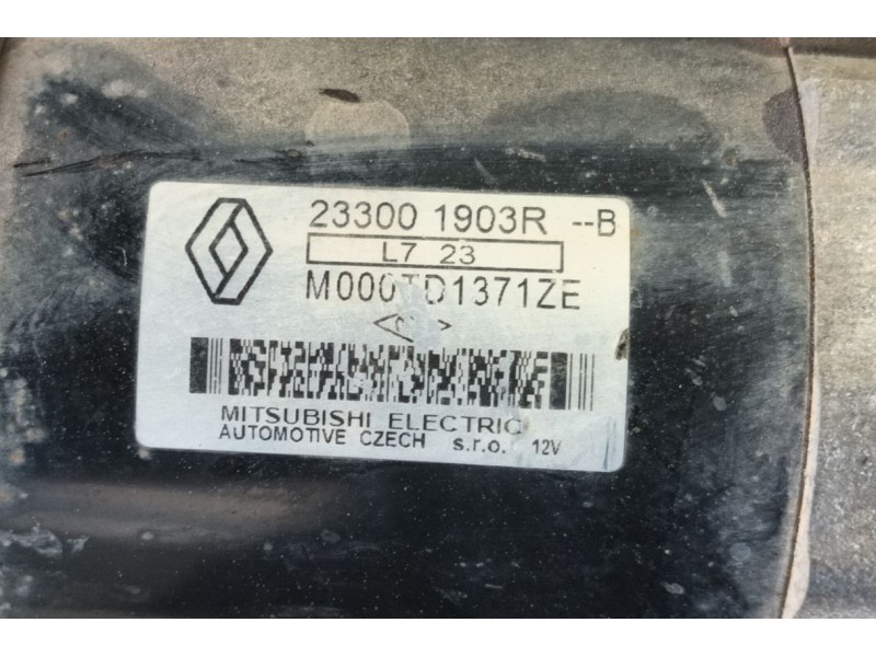 Recambio de motor arranque para dacia dokker furgoneta/monovolumen 1.6 referencia OEM IAM   