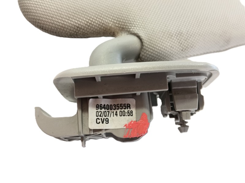 Recambio de parasol derecho para renault captur i (j5_, h5_) 1.5 dci 90 referencia OEM IAM 964008139R  