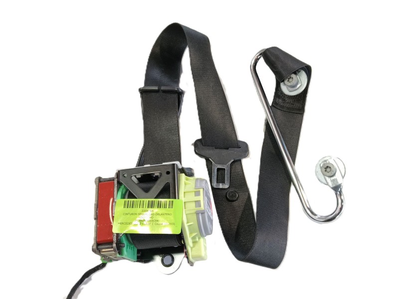 Recambio de cinturon seguridad delantero derecho para mercedes-benz clase c coupé (cl203) c 200 cdi (203.707) referencia OEM IAM
