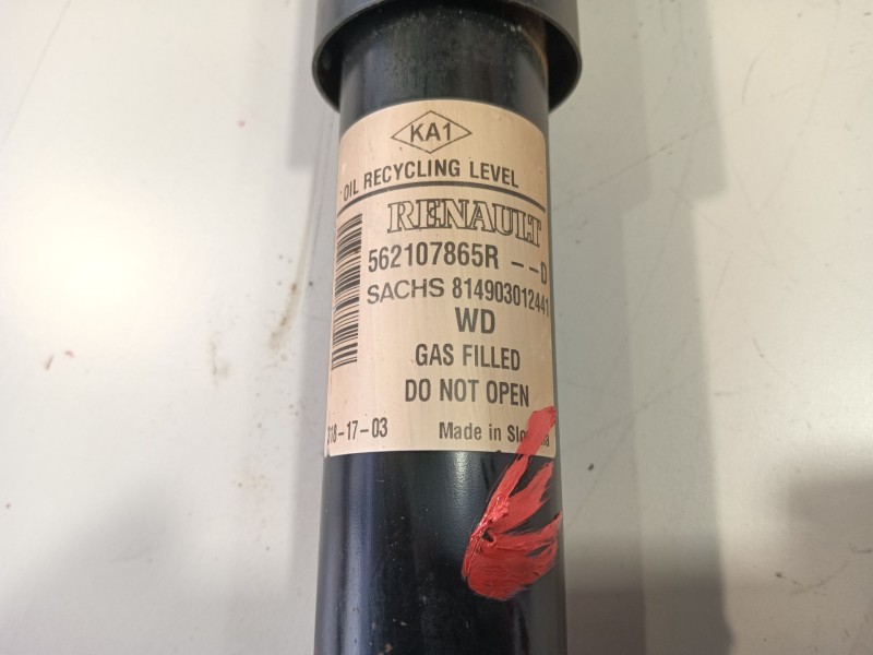 Recambio de amortiguador trasero izquierdo para dacia dokker furgoneta/monovolumen 1.6 referencia OEM IAM   