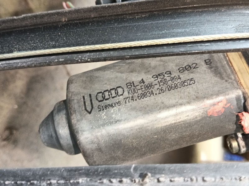 Recambio de elevalunas delantero derecho para audi a3 (8l1) 1.9 tdi referencia OEM IAM 8L4837462  