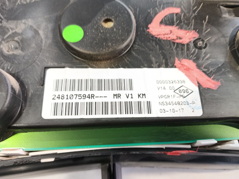 Recambio de cuadro instrumentos para dacia dokker furgoneta/monovolumen 1.6 referencia OEM IAM   