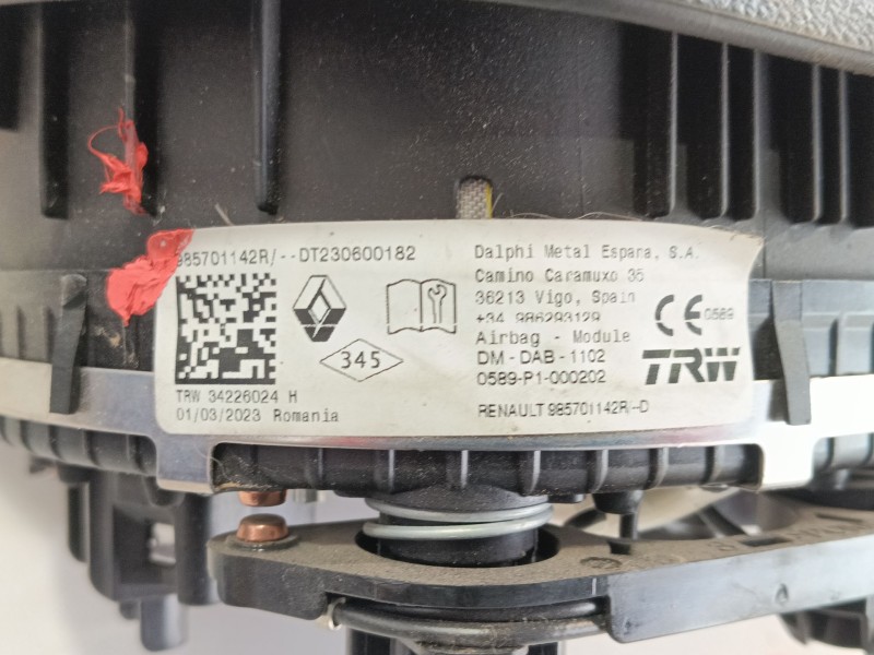 Recambio de airbag delantero izquierdo para dacia dokker furgoneta/monovolumen 1.6 referencia OEM IAM   
