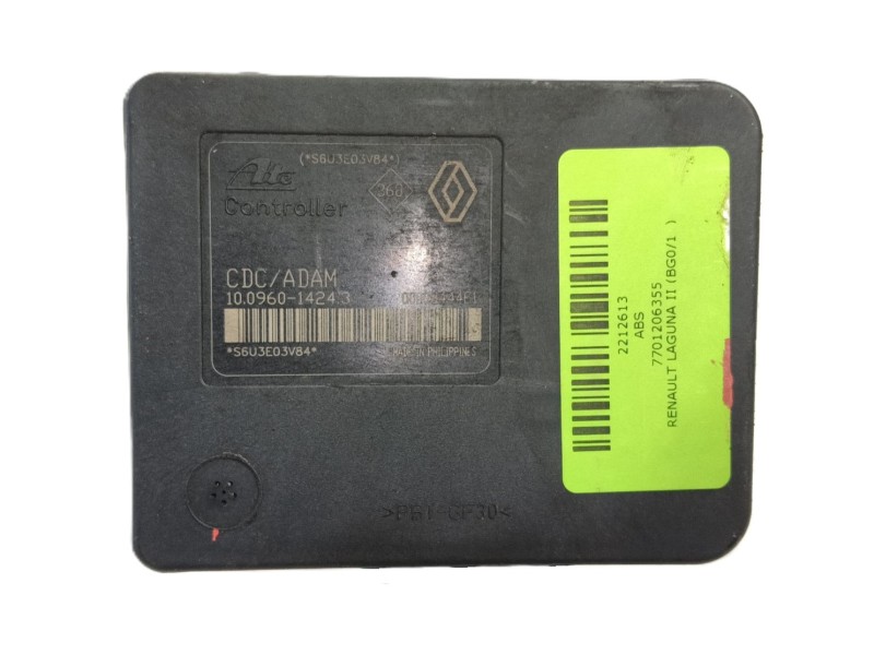 Recambio de abs para renault laguna ii (bg0/1_) 2.0 16v turbo (bg0s, bg1l, bg1m) referencia OEM IAM 7701206355  