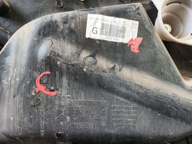 Recambio de guarnecido puerta delantera izquierda para dacia dokker furgoneta/monovolumen 1.6 referencia OEM IAM   