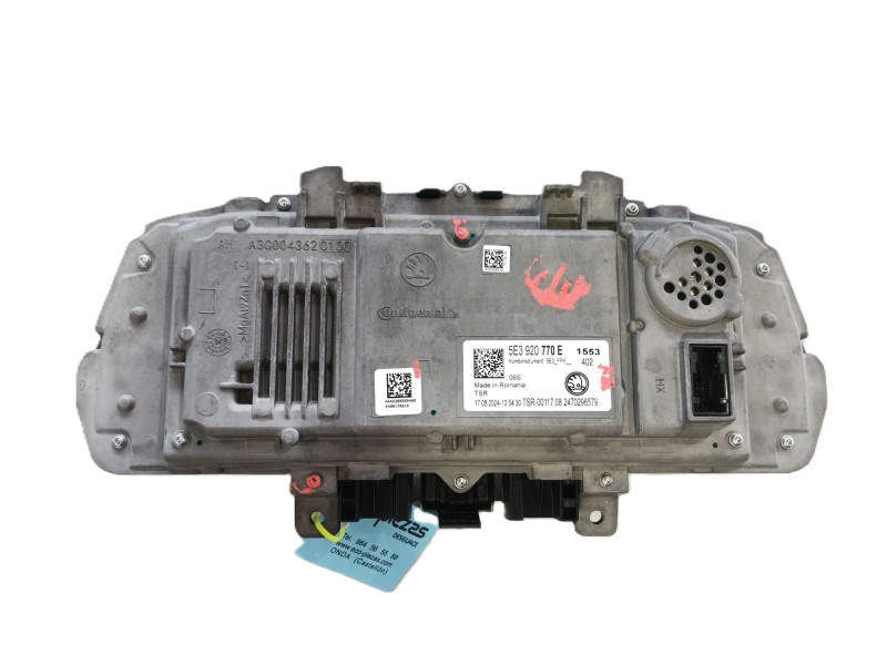 Recambio de cuadro instrumentos para skoda octavia iv (nx3, nn3, pv3) 2.0 tdi referencia OEM IAM   