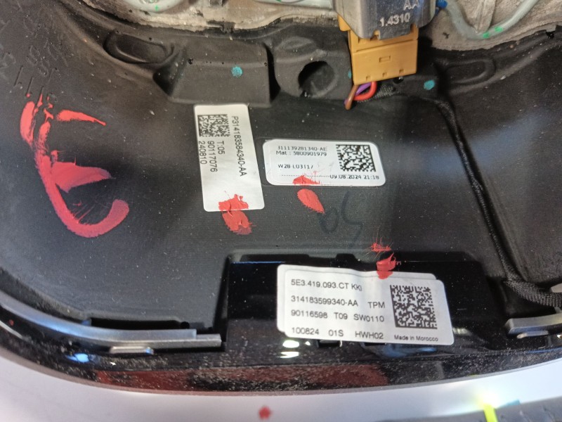 Recambio de volante para skoda octavia iv (nx3, nn3, pv3) 2.0 tdi referencia OEM IAM   