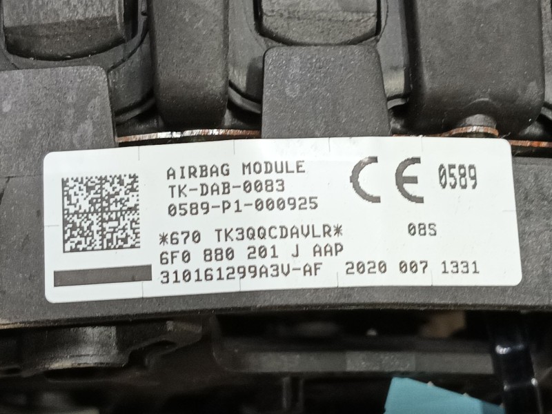 Recambio de airbag delantero izquierdo para seat leon (5f1) 2.0 tdi referencia OEM IAM 6F0880201AGAAP  
