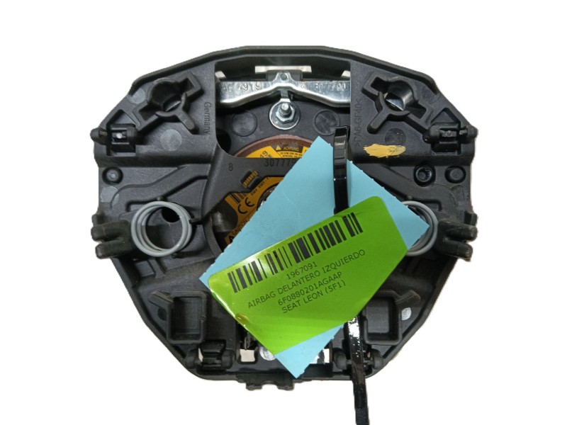 Recambio de airbag delantero izquierdo para seat leon (5f1) 2.0 tdi referencia OEM IAM 6F0880201AGAAP  