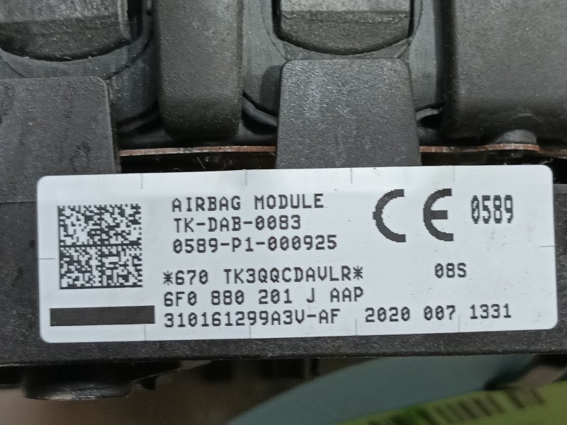 Recambio de airbag delantero izquierdo para seat leon (5f1) 2.0 tdi referencia OEM IAM 6F0880201AGAAP  