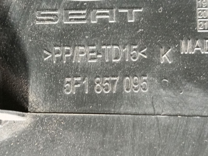 Recambio de guantera para seat leon (5f1) 2.0 tdi referencia OEM IAM   