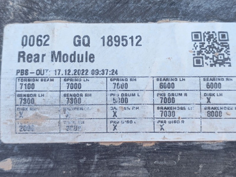 Recambio de puente trasero para hyundai i10 iii (ac3, ai3) 1.0 mpi referencia OEM IAM 55100K7100 55100K7100 