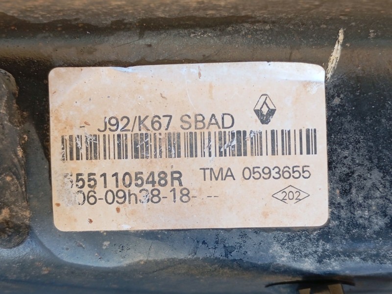 Recambio de puente trasero para dacia dokker furgoneta/monovolumen 1.6 referencia OEM IAM  555110548R 