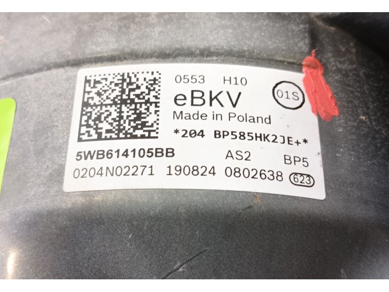 Recambio de servofreno para skoda octavia iv (nx3, nn3, pv3) 2.0 tdi referencia OEM IAM 5WB614105BB  