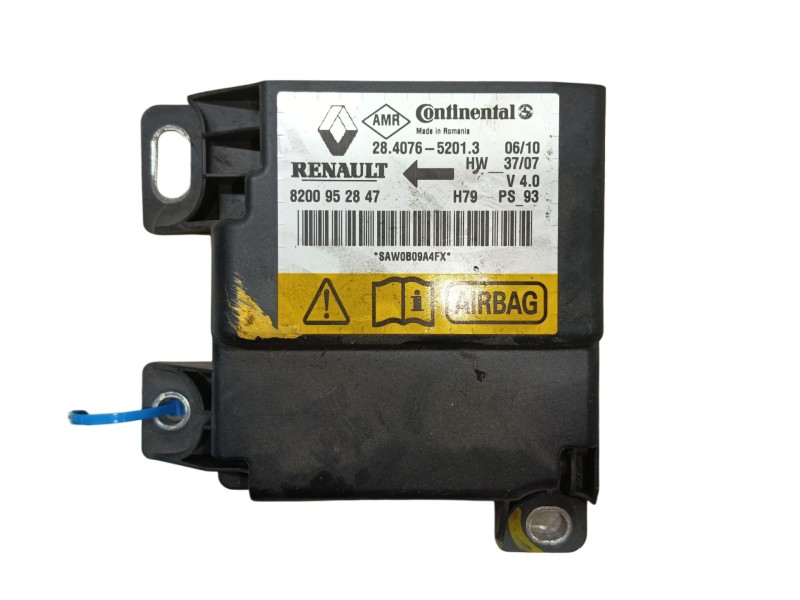 Recambio de centralita airbag para dacia duster (hs_) 1.5 dci referencia OEM IAM 8201385569 8200952847 