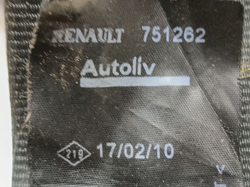 Recambio de cinturon seguridad trasero izquierdo para dacia duster (hs_) 1.5 dci referencia OEM IAM 888500016R 751262 