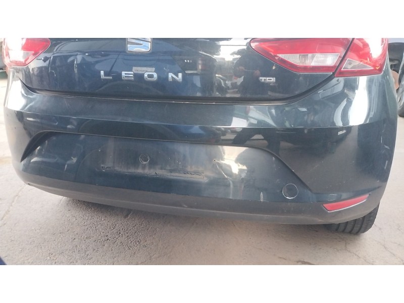 Recambio de paragolpes trasero para seat leon (5f1) 1.6 tdi referencia OEM IAM 5F0807421GRU  