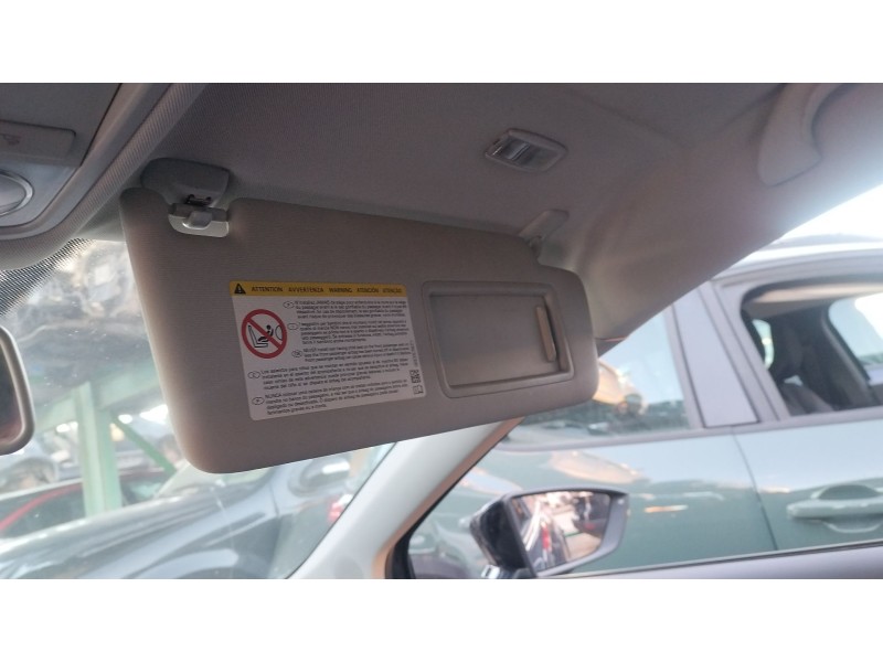 Recambio de parasol derecho para seat leon (5f1) 1.6 tdi referencia OEM IAM 5F0857552CL2F4  