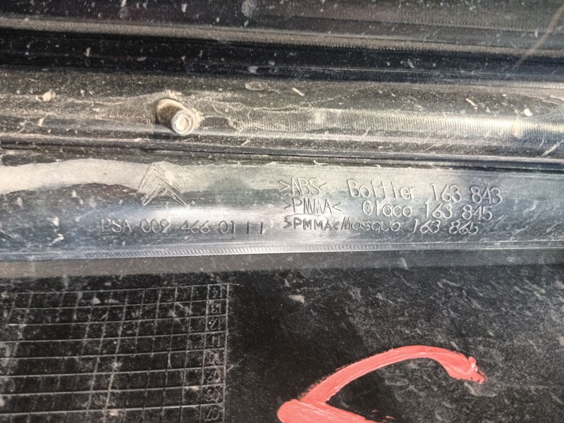 Recambio de piloto trasero izquierdo para citroën c4 grand picasso i (ua_) 1.6 hdi referencia OEM IAM 6350AC  