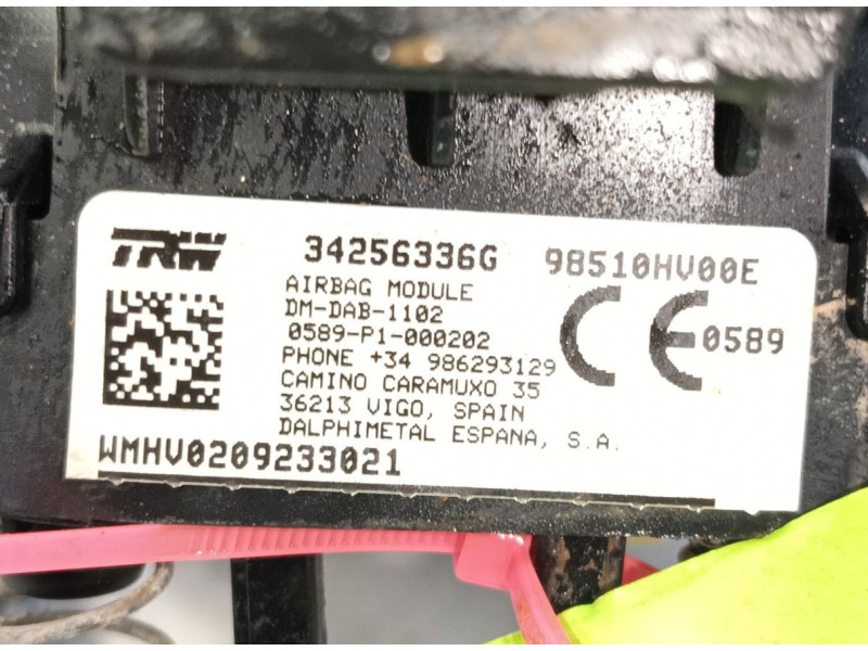 Recambio de airbag delantero izquierdo para nissan qashqai ii (j11, j11_) 1.5 dci referencia OEM IAM   