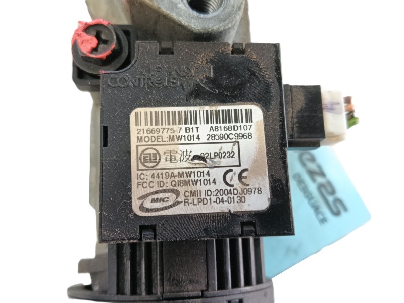 Recambio de conmutador de arranque para nissan qashqai i (j10, nj10) 1.6 referencia OEM IAM   