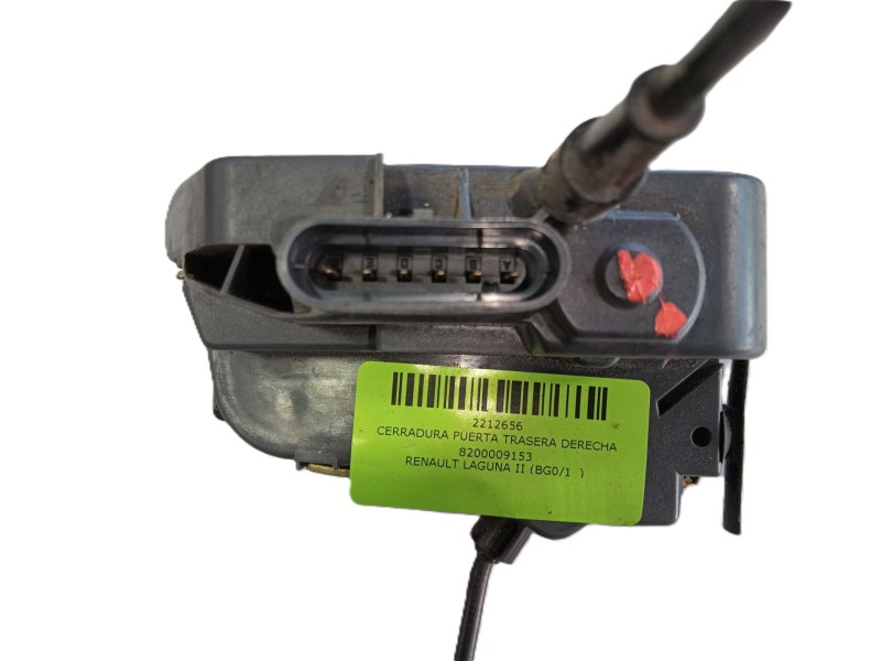 Recambio de cerradura puerta trasera derecha para renault laguna ii (bg0/1_) 2.0 16v turbo (bg0s, bg1l, bg1m) referencia OEM IAM