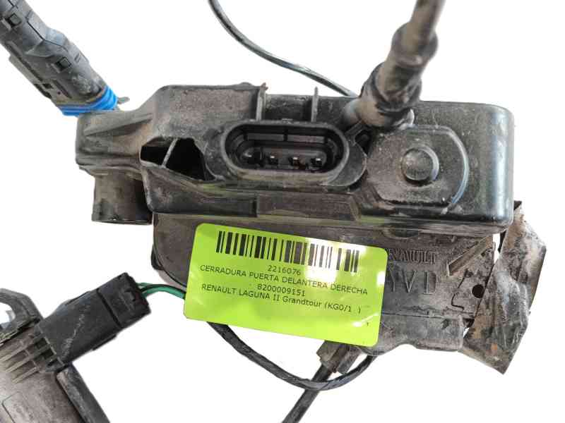 Recambio de cerradura puerta delantera derecha para renault laguna ii grandtour (kg0/1_) 1.9 dci (kg0g) referencia OEM IAM 82000