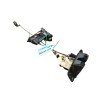 Recambio de cerradura maletero / porton para ssangyong rodius i 2.7 xdi referencia OEM IAM 7141021001 6617403093 