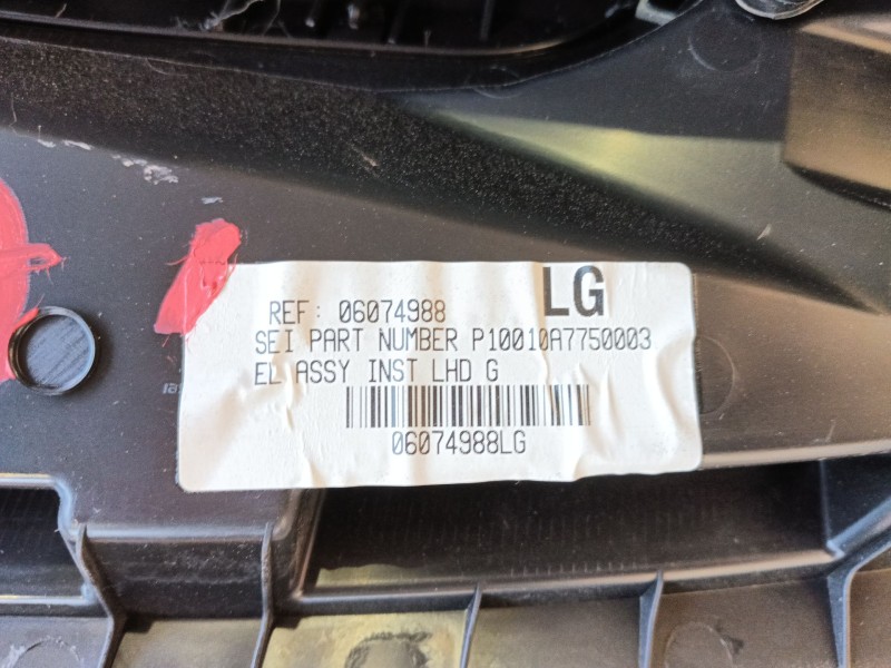 Recambio de salpicadero para nissan qashqai i (j10, nj10) 1.6 referencia OEM IAM 68030JD90A  
