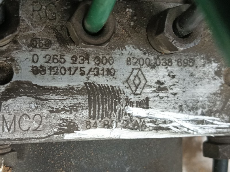 Recambio de abs para renault megane ii (bm0/1_, cm0/1_) 1.4 16v (bm0b, cm0b) referencia OEM IAM 7701067590  