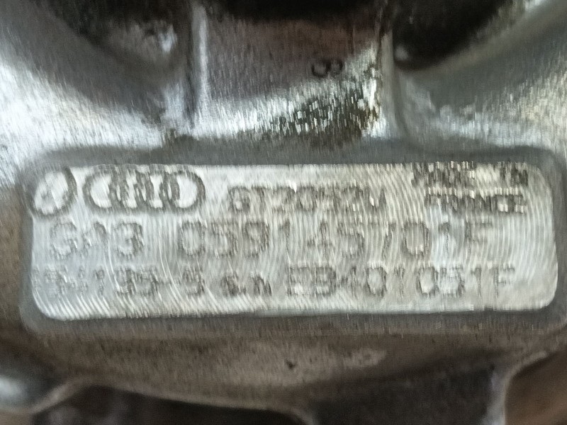 Recambio de turbocompresor para audi a4 b6 (8e2) 2.5 tdi quattro referencia OEM IAM 059145653AL  