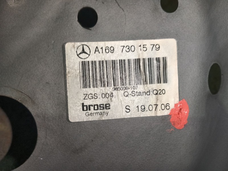 Recambio de elevalunas trasero izquierdo para mercedes-benz clase b sports tourer (w245) b 180 cdi (245.207) referencia OEM IAM 