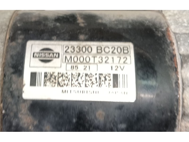 Recambio de motor arranque para nissan qashqai i (j10, nj10) 1.6 referencia OEM IAM 23300EE01C  