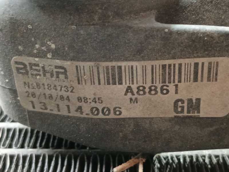 Recambio de condensador / radiador aire acondicionado para opel combo tour 1.7 cdti 16v referencia OEM IAM 93177423  