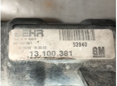 Recambio de radiador agua para opel combo tour 1.7 cdti 16v referencia OEM IAM 93177424 13100381  2