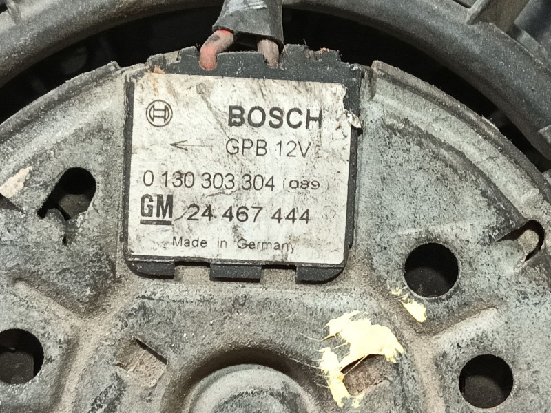 Recambio de electroventilador para opel zafira / zafira family b (a05) 1.9 cdti (m75) referencia OEM IAM 24467444 13147279 