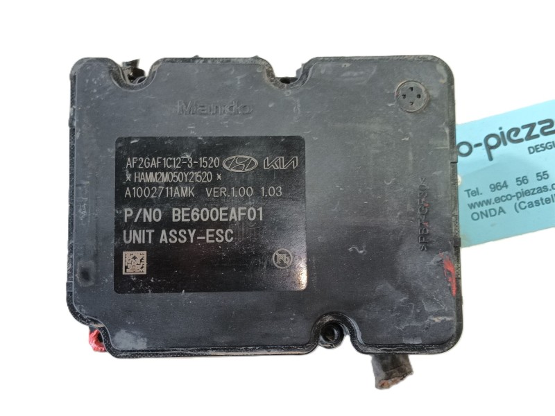 Recambio de abs para hyundai i10 iii (ac3, ai3) 1.0 mpi referencia OEM IAM 58910K7800  