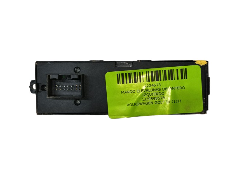 Recambio de mando elevalunas delantero izquierdo para volkswagen golf iv (1j1) 1.6 referencia OEM IAM 1J3959857B  