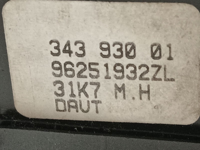 Recambio de mando luces para citroën xsara picasso (n68) 2.0 hdi referencia OEM IAM 625373 96251932ZL 