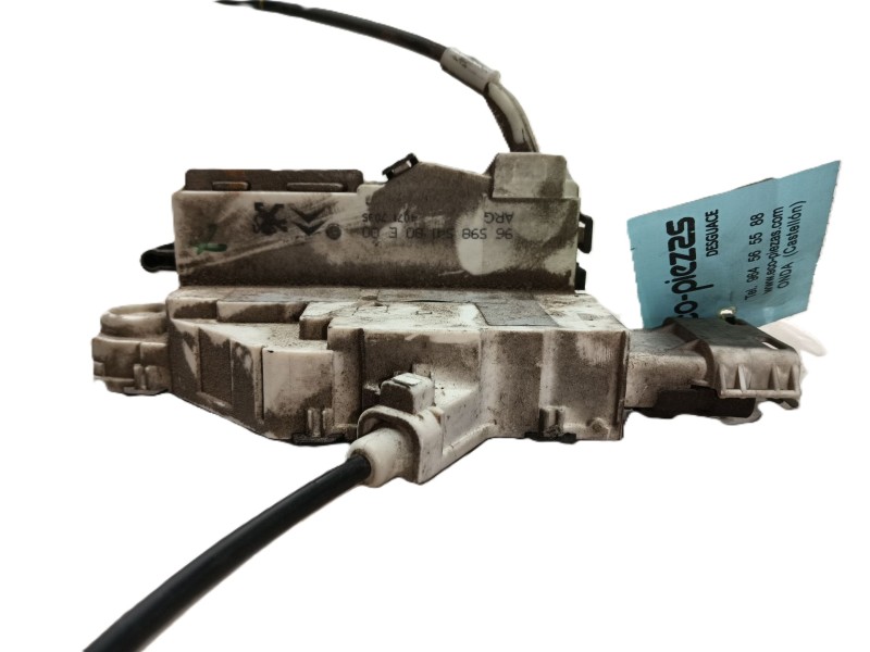 Recambio de cerradura puerta trasera izquierda para peugeot 407 (6d_) 2.0 hdi 135 (6drhrh, 6drhre, 6drhrg, 6drhrj) referencia OE
