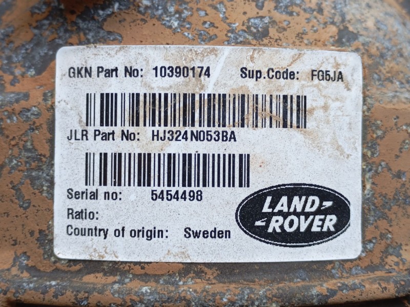 Recambio de diferencial trasero para jaguar e-pace (x540) 2.0 d180 awd referencia OEM IAM   